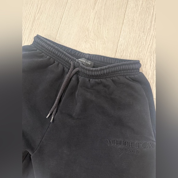 WHITEFOX BOUTIQE ORIGINAL black sweats S - Picture 3 of 5